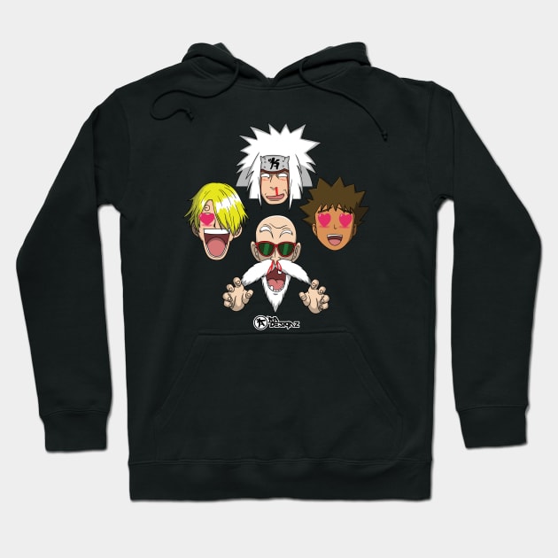 Pervy Masters Hoodie by KAdesignz